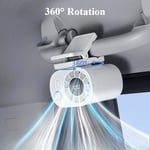 Car Clip On Fan with LED Display