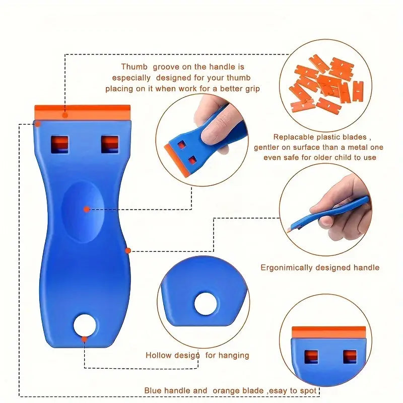 Scrapers, Label Removal Tools