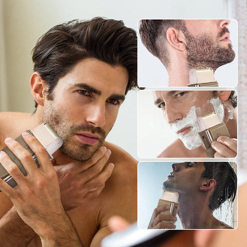 2-in-1 Portable Electric Shaver